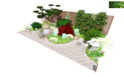 Fuentes y estanques: La armonía del agua en los jardines zen