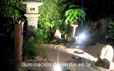 Guía de iluminación para jardines japoneses